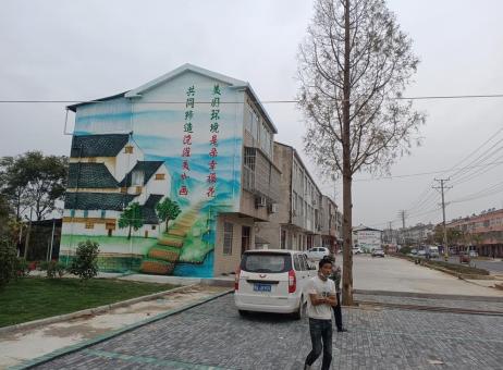 确山墙绘的制作流程