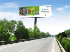 确山高速擎天柱广告牌的特点和优势