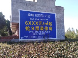 确山墙体广告的好处