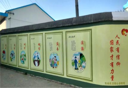 确山文化墙施工攻略