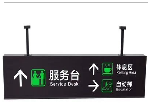 确山吊牌灯箱制作流程。