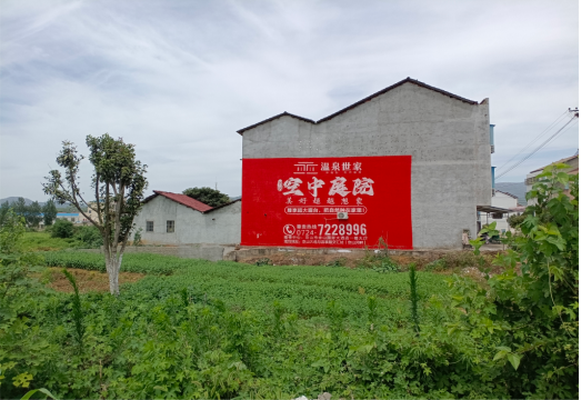 确山做墙体广告的意义