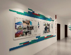 确山企业文化墙用什么材料好？