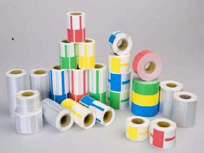 确山关于不干胶材料。